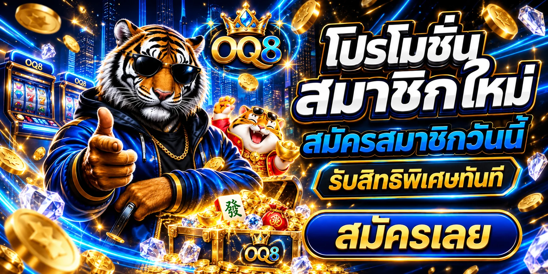 oq8 โปรโมชั่นสมาชิกใหม่และสิทธิพิเศษ