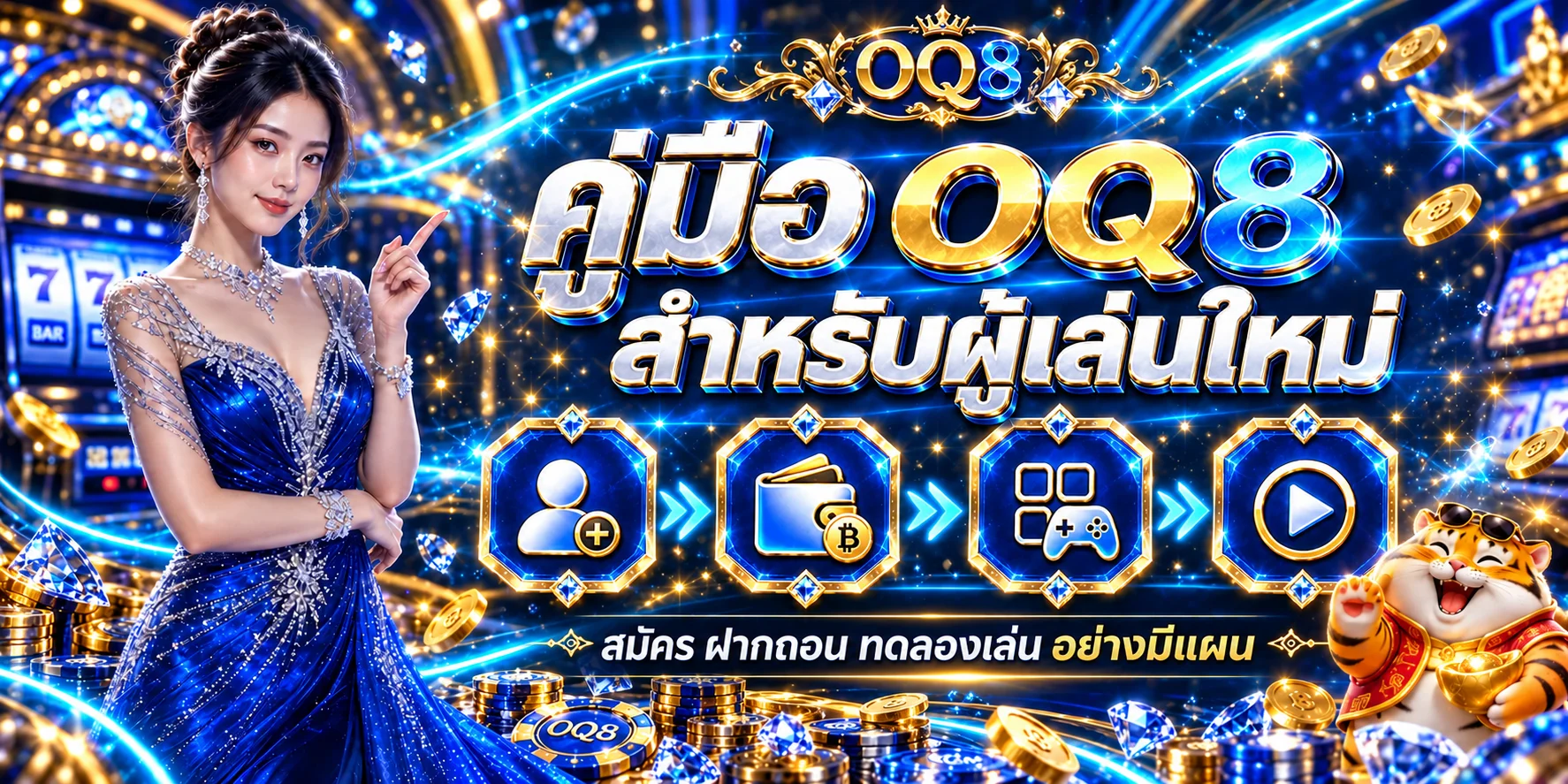 oq8 คู่มือผู้เล่นใหม่ | สมัคร ฝากถอน ทดลองเล่น